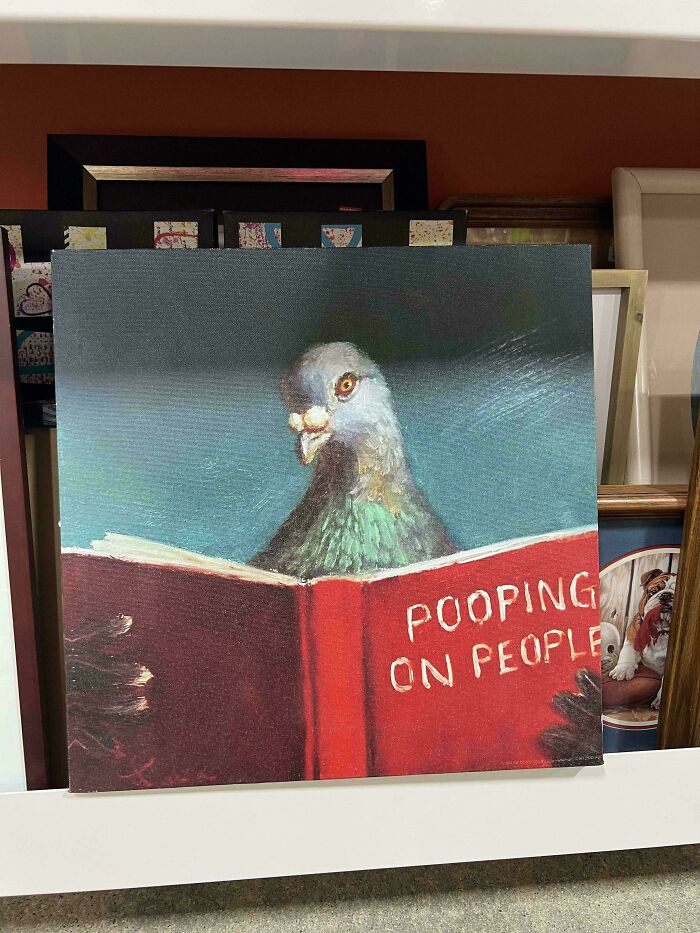 "Pigeon Painting"