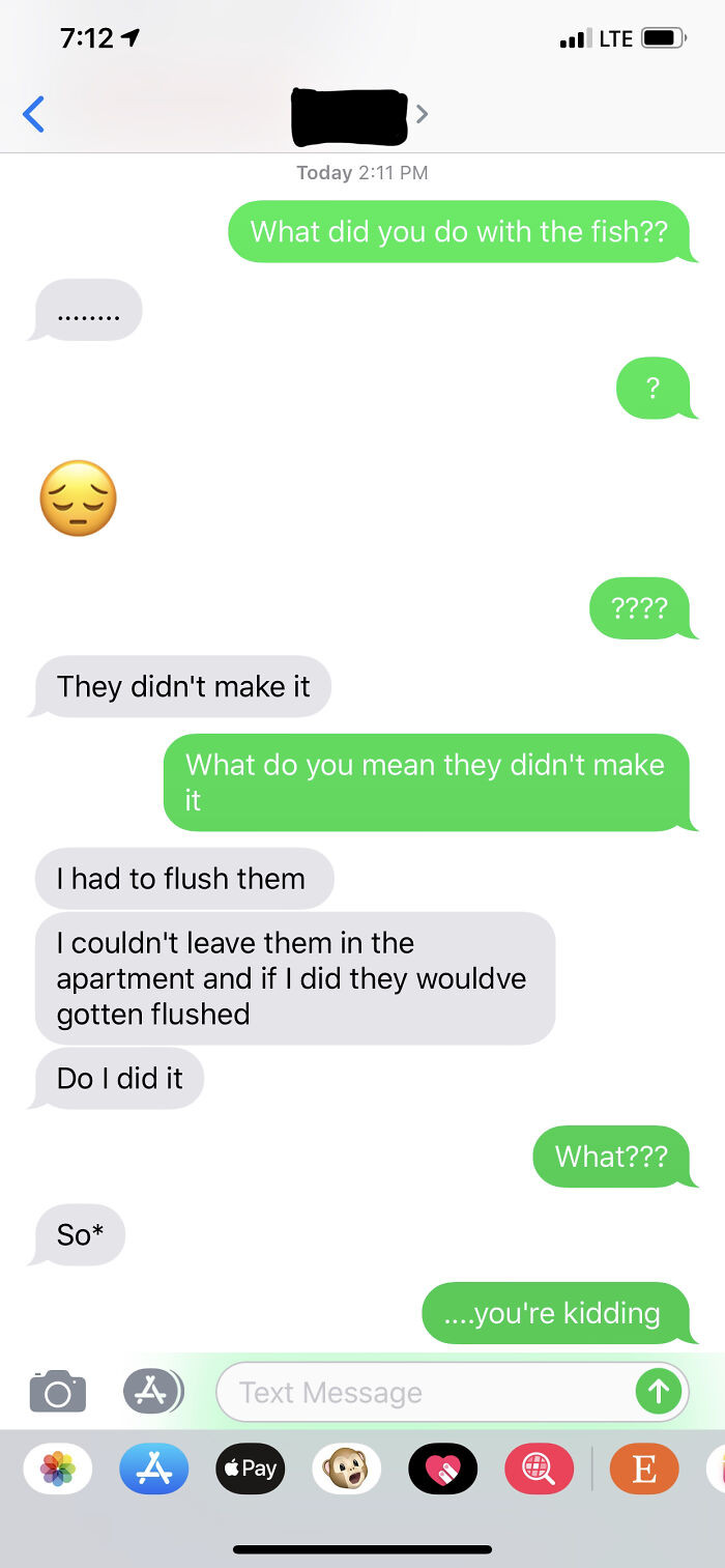 "My Boyfriend Flushed Our Goldfish Alive Because He Didn’t Want To Take Them During The Move"