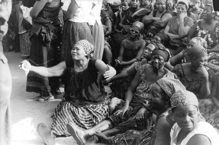 Women in Togo Mourning President Olympio, 1963
