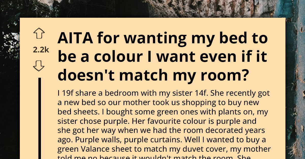 Teen Refuses Pink Bedding In Purple Room And Buys Her Own After Mom Calls Her A Cow