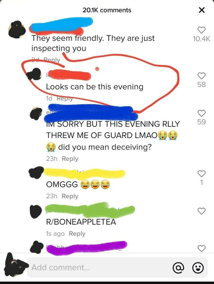 29. Looks Can Be This Evening