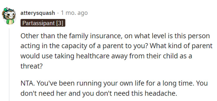 Healthcare threats aren't acceptable.