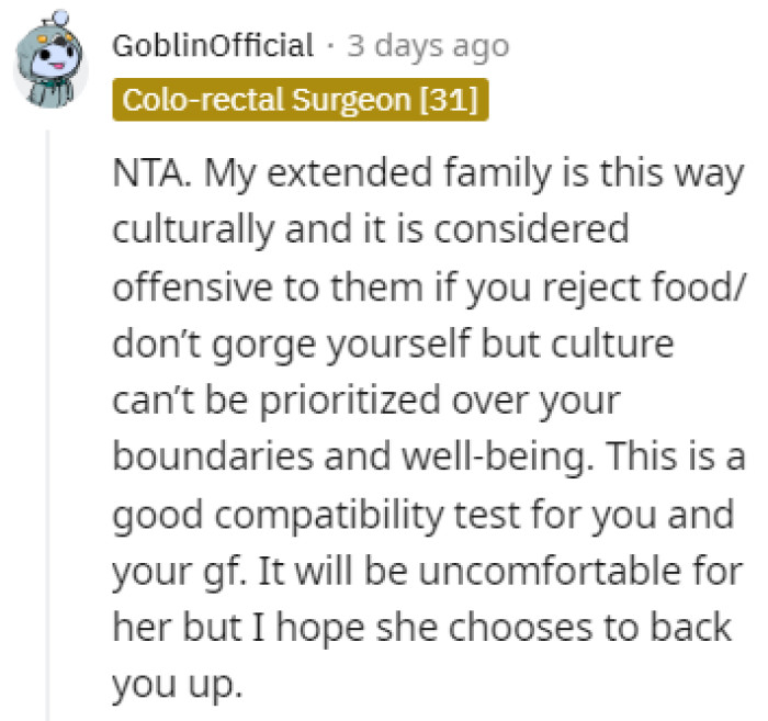 It might be rude, but you have to put yourself first