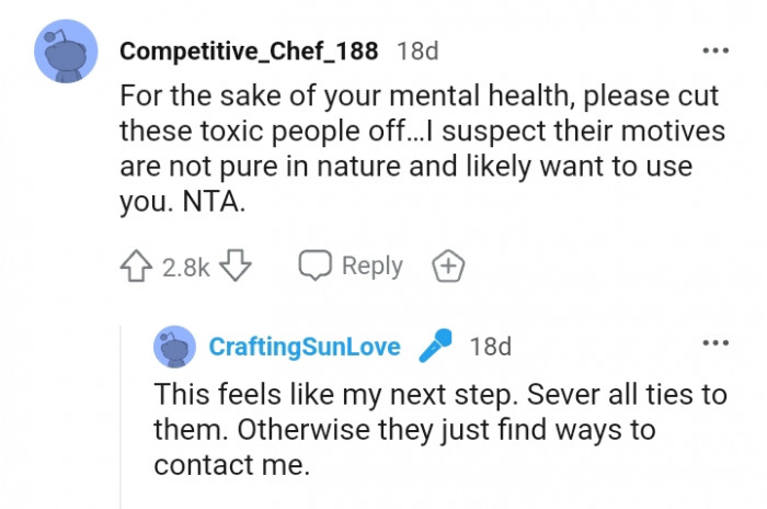 Their motives are not pure in nature