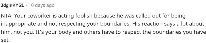 Some people, unfortunately, just have no boundaries.