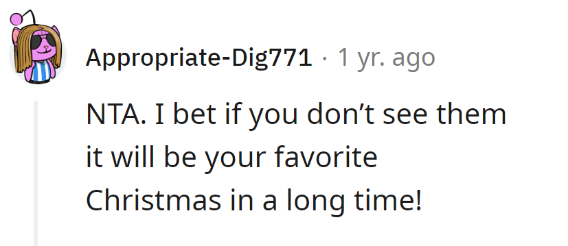 Skipping them might just make it the best Christmas ever!