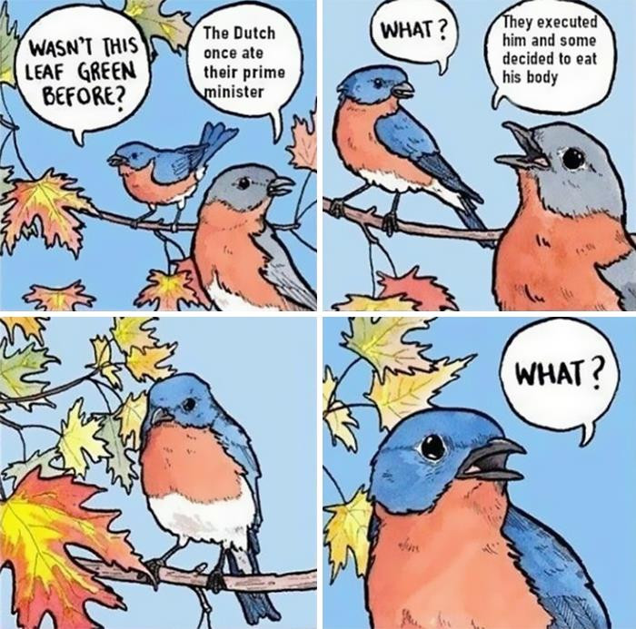 22. The cannabalism of the Dutch Prime Minister