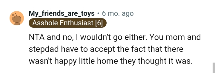 There isn't a happy little home as they thought