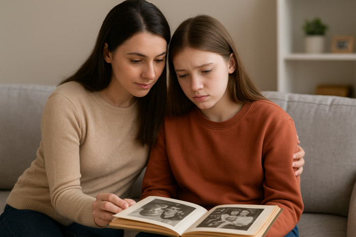 The OP noticed her niece only has one physical photo of her parents that she clings to, making this album all the more meaningful.