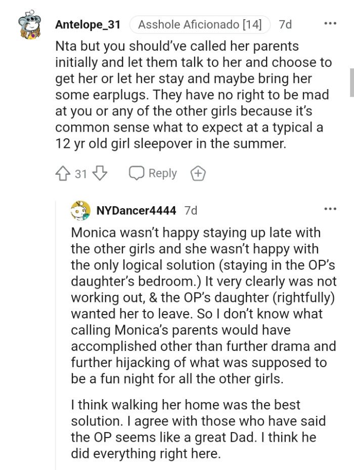 They have no right to be mad at the OP