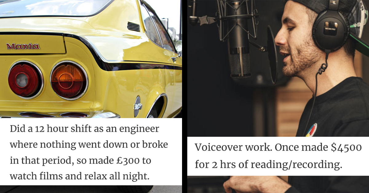 People Are Sharing The Methods They've Used To Make Money And Here Are 50 Of The Easiest Ones