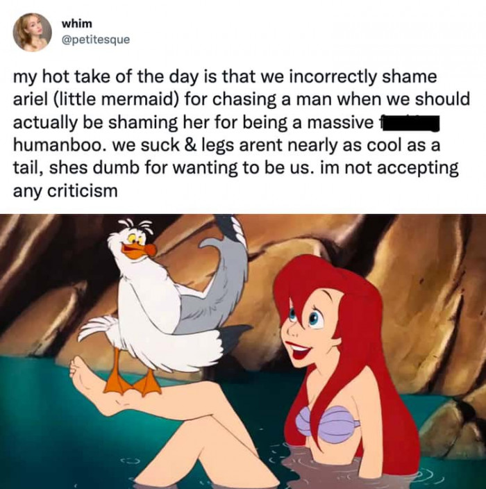 4. She's a little too optimistic about being human because we all know it's not the greatest to be us.