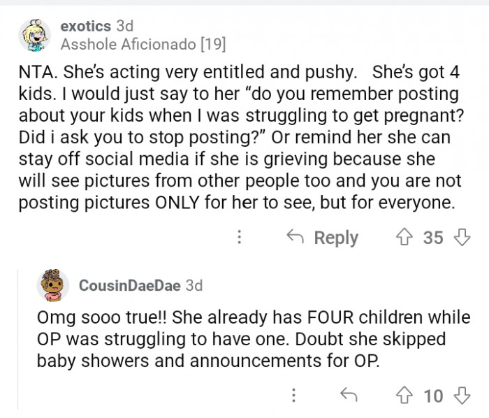 13. She's lowkey manipulating you, OP.