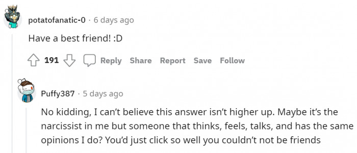 Finally, a best friend who understands you perfectly