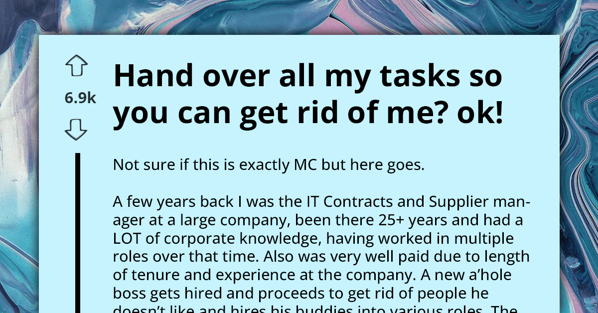 Specialist Employee Fired By New Boss Who Only Wants To Work With Friends, But Boss's Buddy Can't Handle Specialized Work