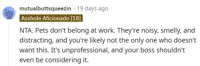 They shouldn't even be considered!