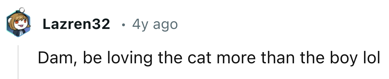Loving The Cat More Than Her Boyfriend