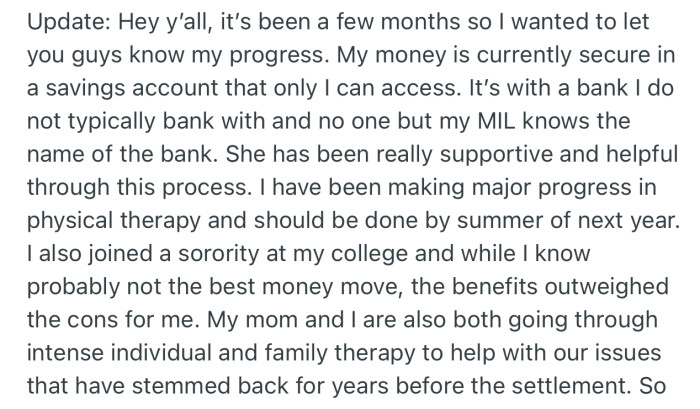 Another update for the community