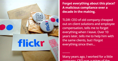 Ex-Employee Maliciously Complies and Leaves the Company, Gets Approached for Help by His Ex-Boss a Decade Later