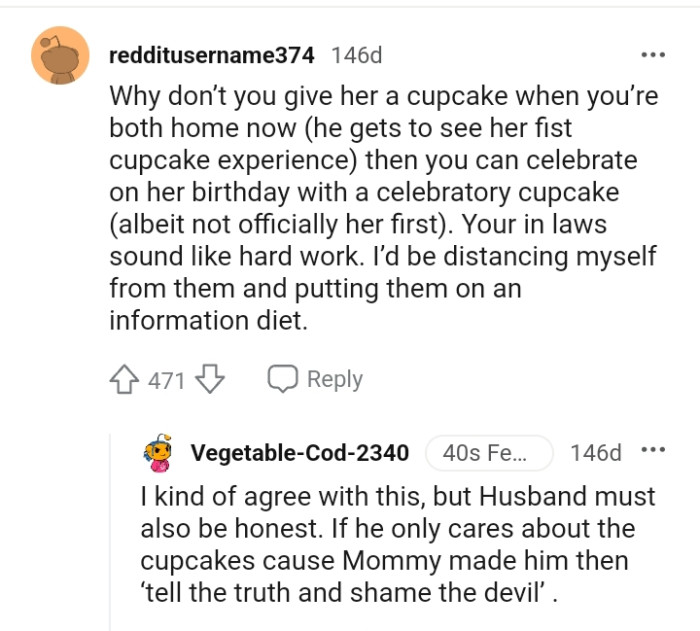 OP's in-laws sound like hard work