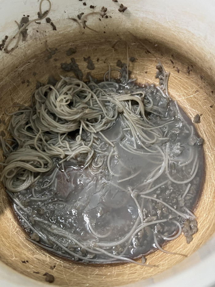 8. “Under a tight deadline, I had to stop everything to post my wife’s dinner.”