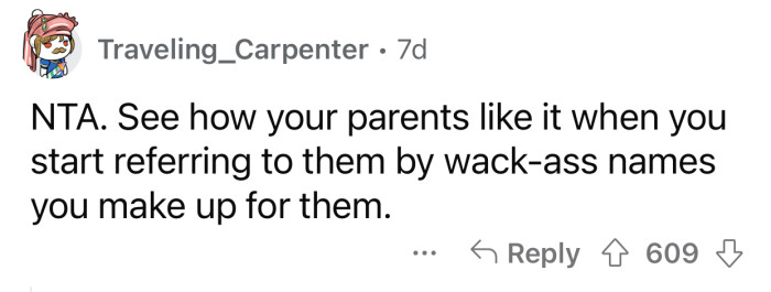 They wouldn't like it either.