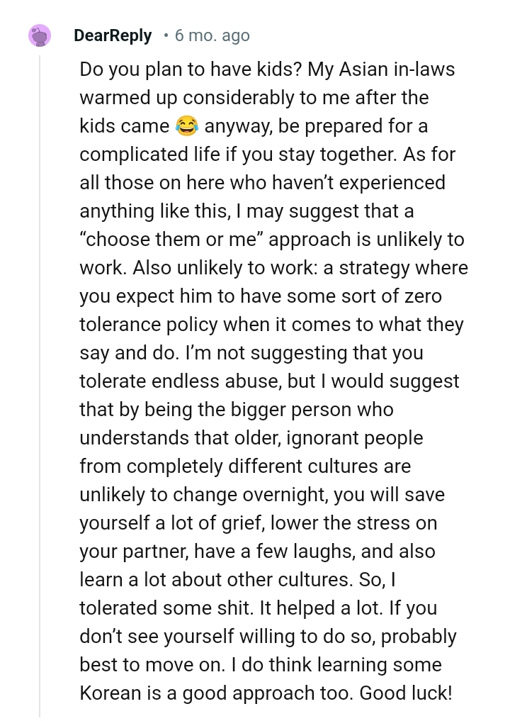 The OP should not tolerate endless abuse