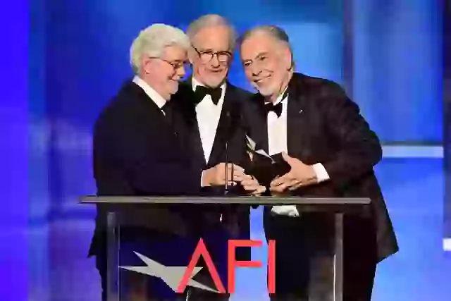 George Lucas and Steven Spielberg Handed Coppola the Prestigious Award.