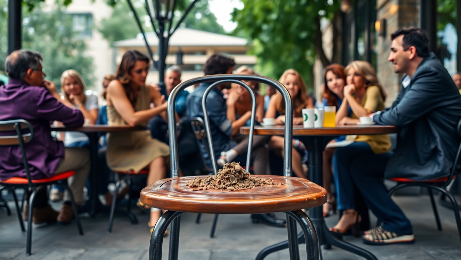 Debate Ensues After Woman Sits in Bird Poop at Cafe: AITA for Not Warning Her?