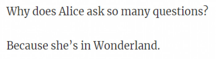 8. And you just have to ask