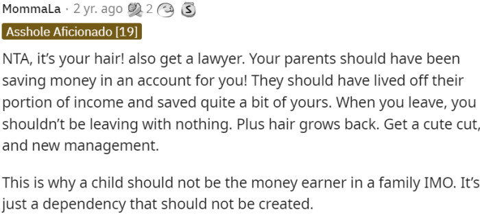 Children shouldn't be the sole earners