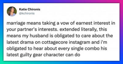 31 Candid Tweets Prove That Married Life Isn't Just Full of Ups and Downs, But Also Comes with Hilarious Moments