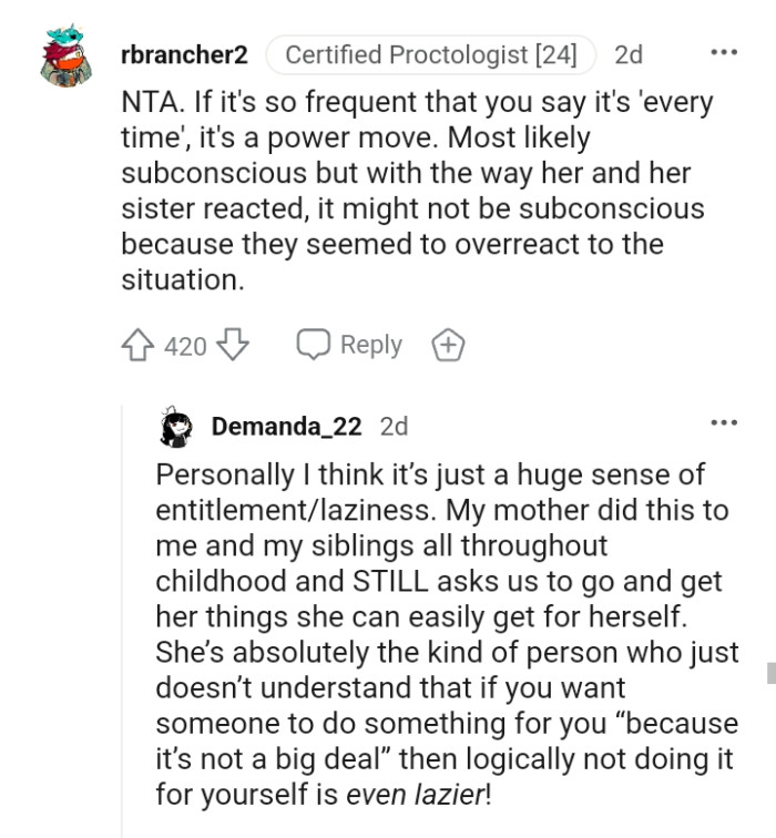 They seemed to overreact to the situation