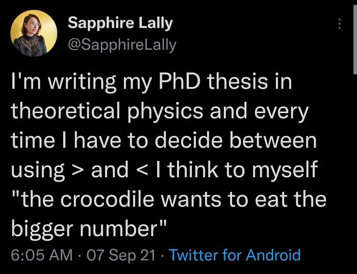 49. How to remember the greater than and less than signs