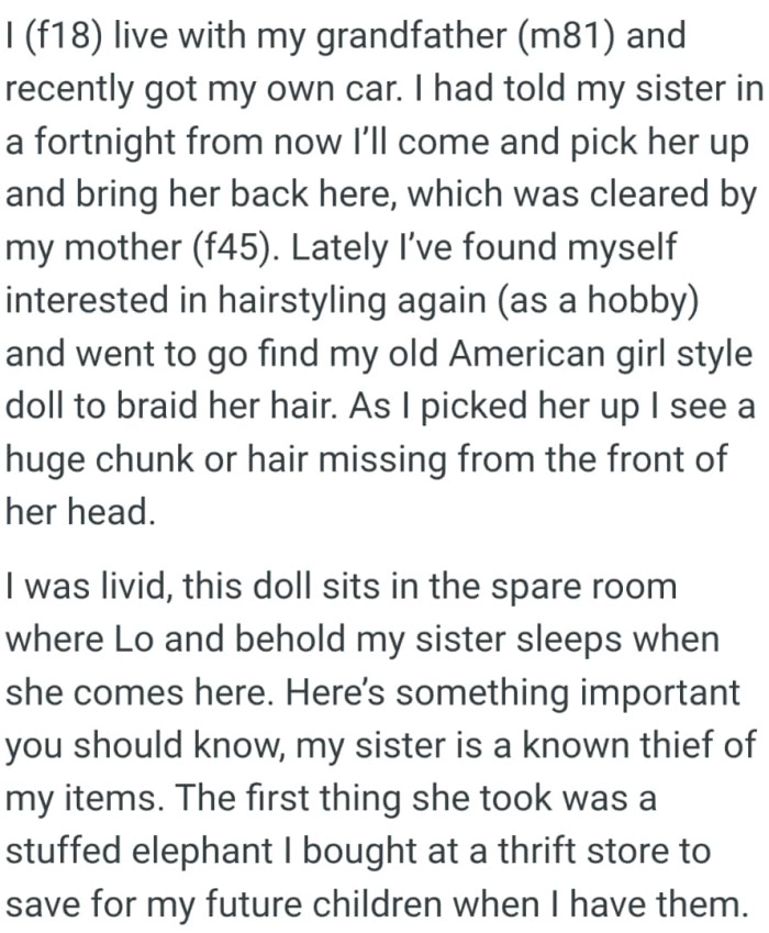The question was no longer about the doll. It was about respect, accountability, and how far someone must go before drawing the line.