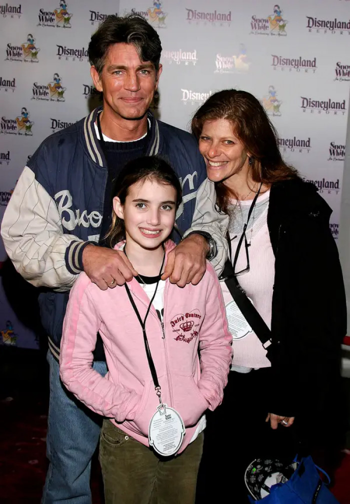 8. Emma Roberts, daughter of Eric Roberts (brother of Julia Roberts), back then: