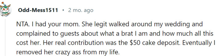 Apparently, a $50 fee gives you the right to complain