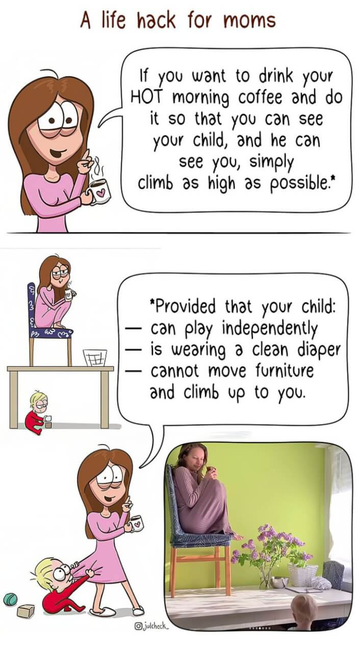 11. A life hack for moms