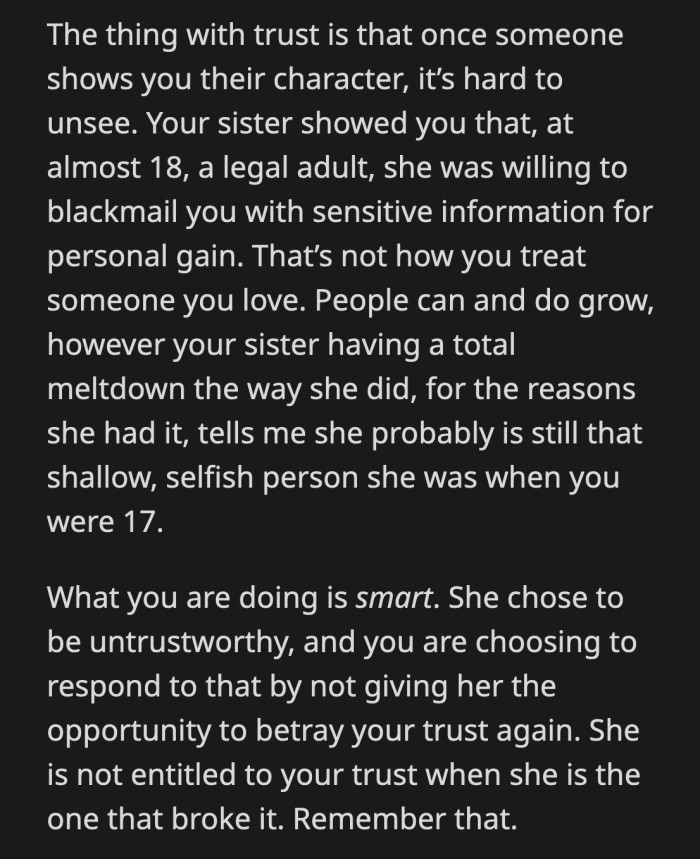 She should be grateful that OP is still choosing to interact with her for the sake of their kids