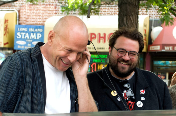 6. Kevin Smith And Bruce Willis