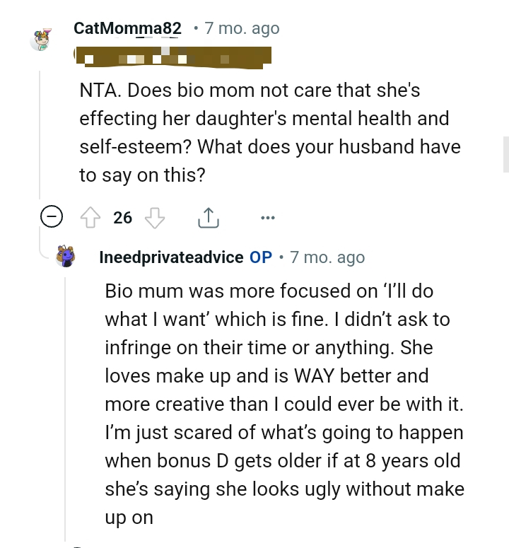 And the comments from other Redditors roll in...