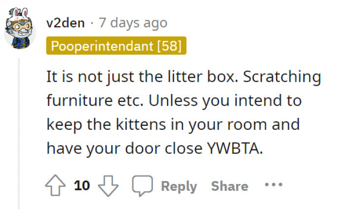 There are many things to consider with having pets. Unless you keep them in a closed space and absolutely make sure that your roommate will never stumble upon them, you will be the asshole!