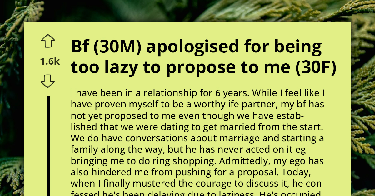 Boyfriend Confesses Laziness As Reason For 6-Year Proposal Delay, Fueling Outrage Over Commitment Phobia In Modern Relationships