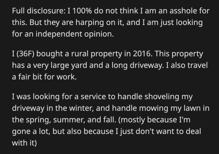 So, naturally, when the teenager graduated, OP was invited to the party