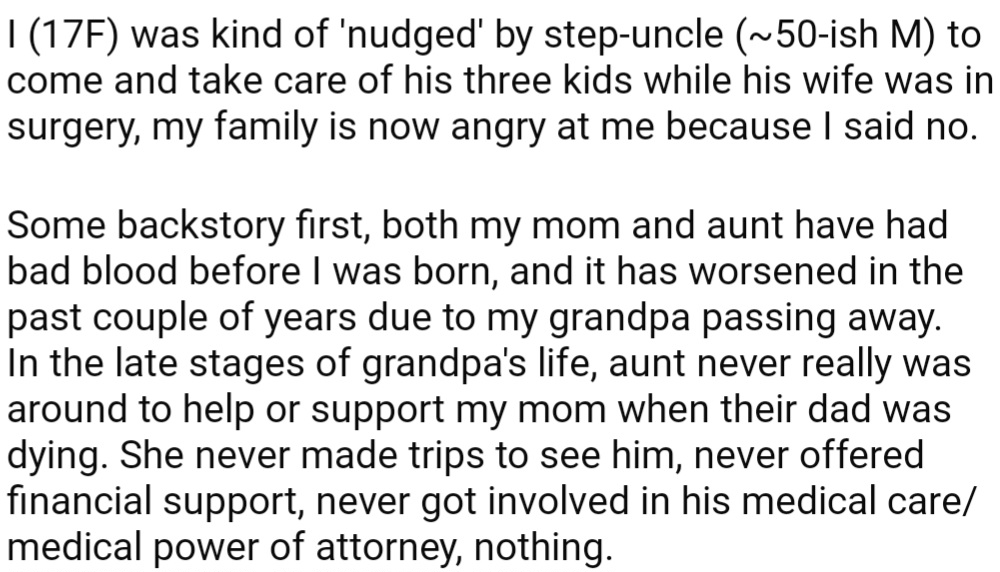 Here's some background of the story