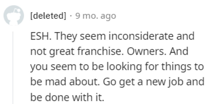 Looking for things to be mad about