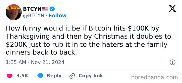 24. Haters at the family dinners