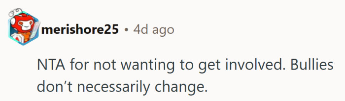 It’s not bitterness, it’s boundaries. Some lessons take a lifetime for others to learn.