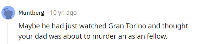 Well, if that were the case, it's a clear case of 