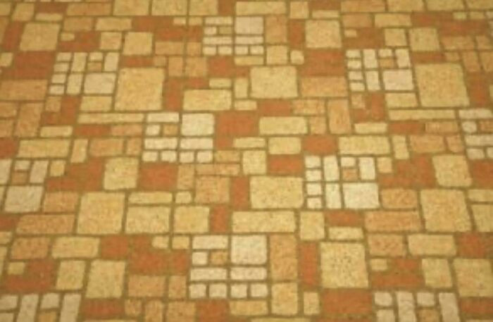 ”So Many Kitchen Floors In The 1980s Looked Like This”